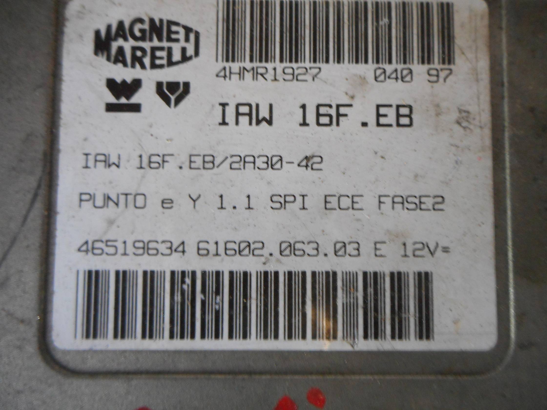 Centralina iniezione